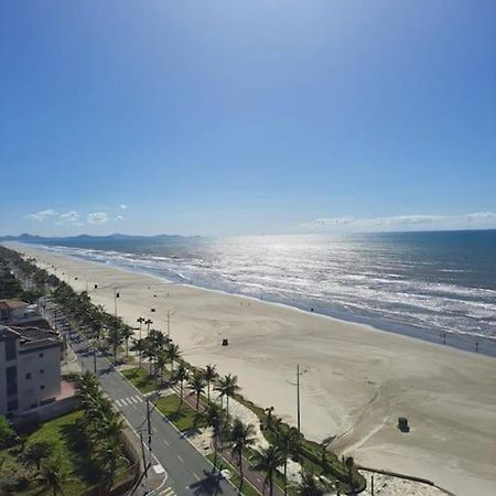 Apartamento Frente Para O Mar 6 Pessoas Com Estacionamento Praia Grande  Kültér fotó