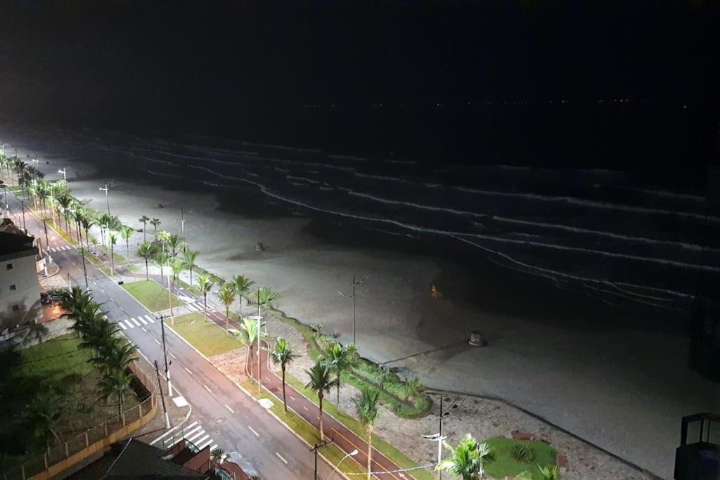 Apartamento Frente Para O Mar 6 Pessoas Com Estacionamento Praia Grande  Kültér fotó